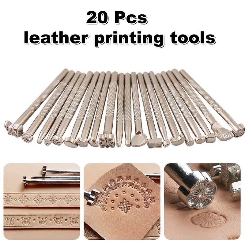 Leatherwork Tool Kit - Набор из 20 инструментов для тиснения