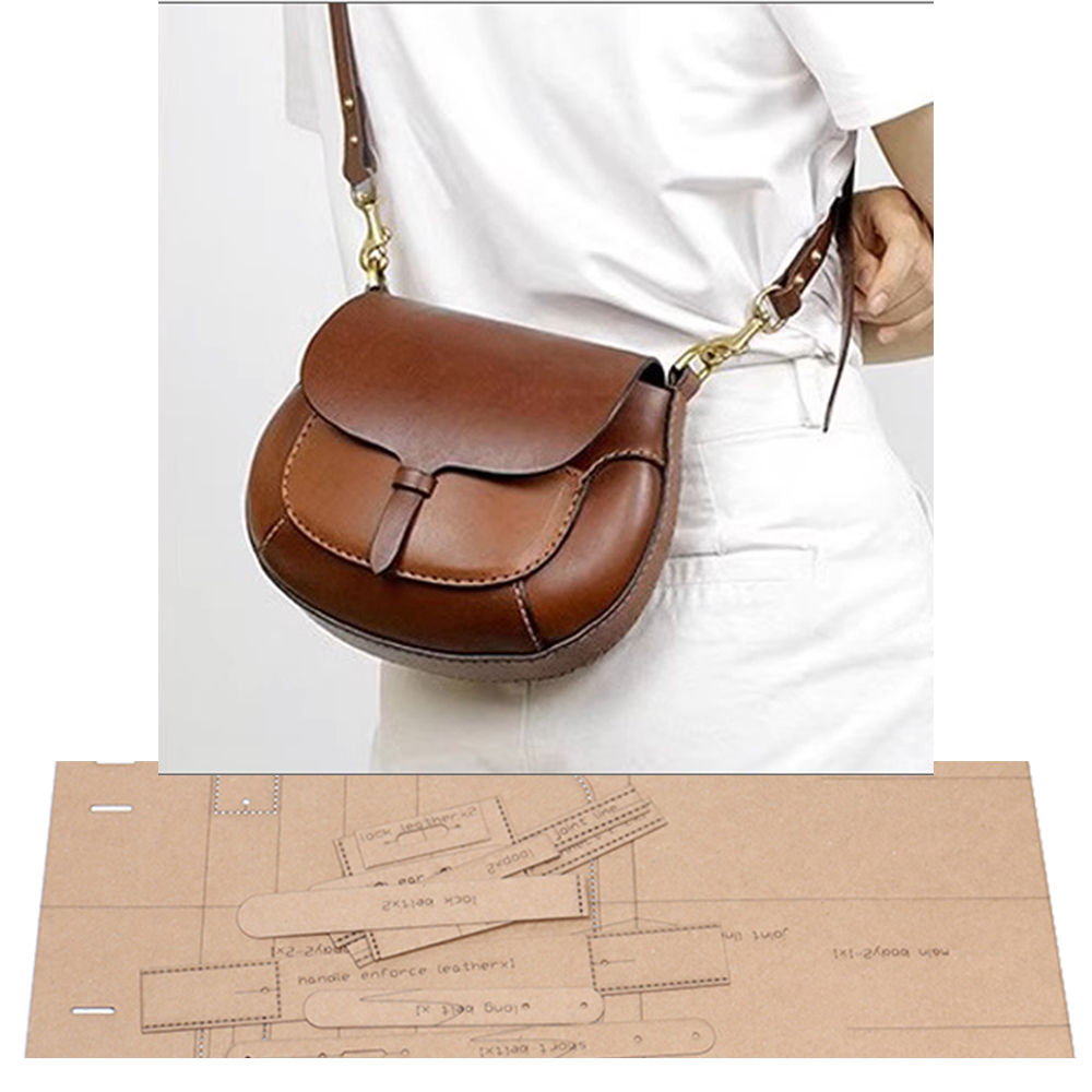 Leatherwork Templates - Трафарет для женской сумки на плечо