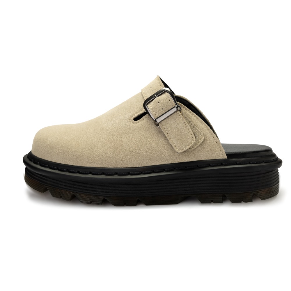 Leather Work Flats - Уличные сандалии унисекс из натуральной коровьей