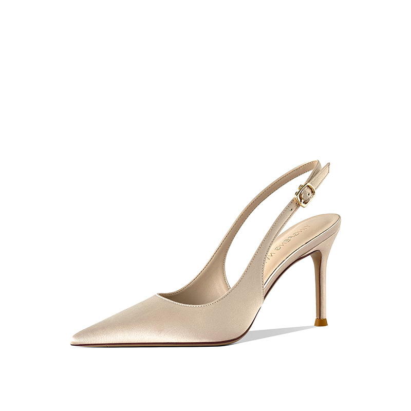 Leather Work Heels - Новые летние женские босоножки 2026 года