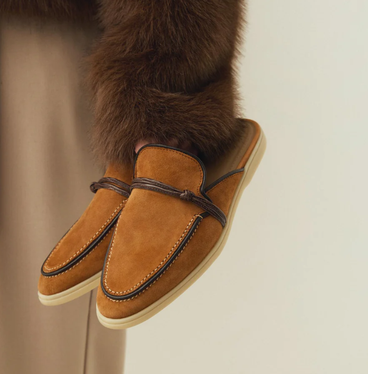 Leather Work Flats - Мужские лоферы, дизайнерские роскошные замшевые тапочки
