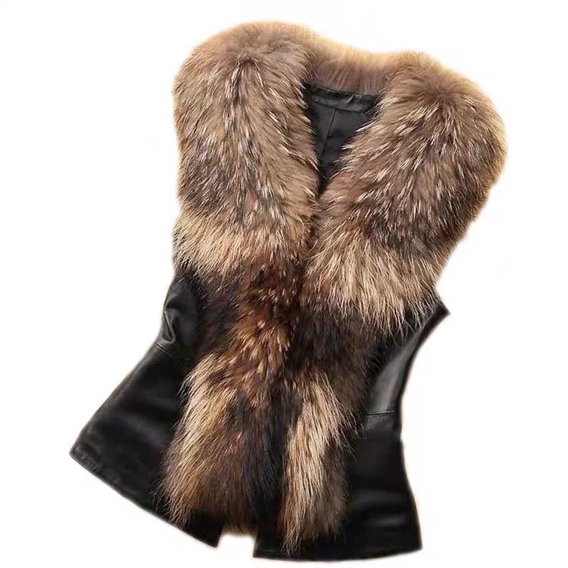 Женские безрукавные приталенны – обзор и цена Leather Work Jacket Women'S