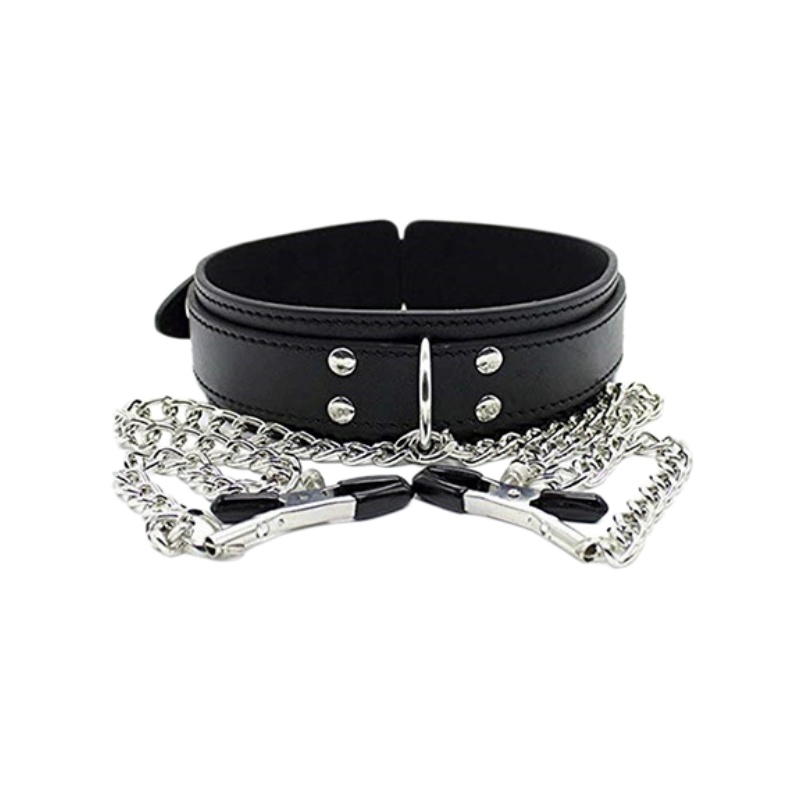 Кожаный чокер-ошейник в стиле  – обзор и цена Leatherwork Clamp