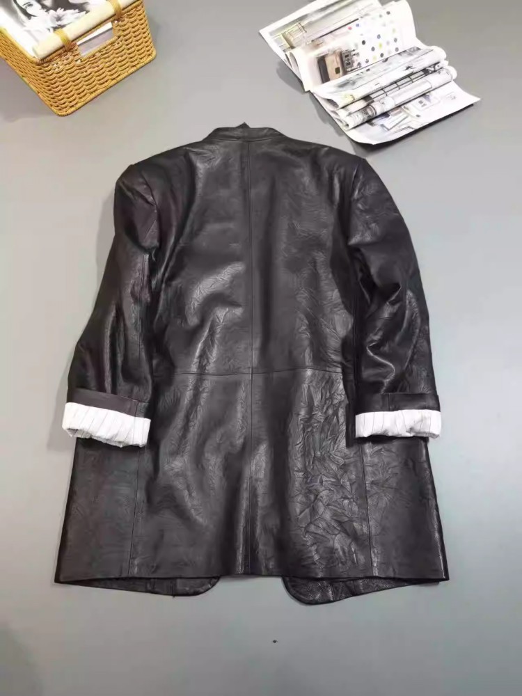 Винтажный офисный женский осен – обзор и цена Leather Work Jacket Women'S