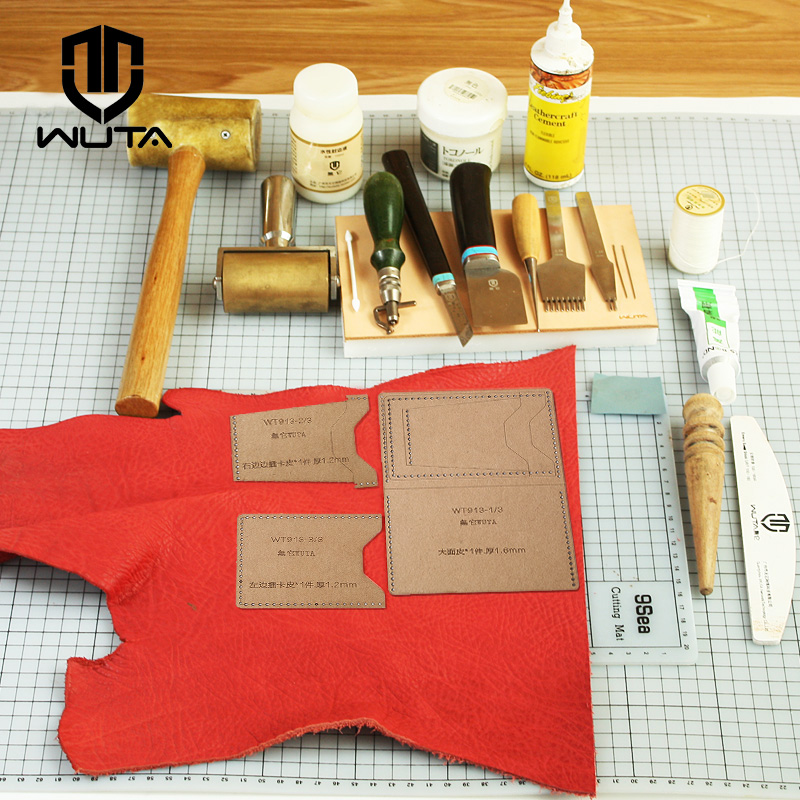 WUTA 913 мини Чехол для карт к – обзор и цена Leatherwork Tool Kit