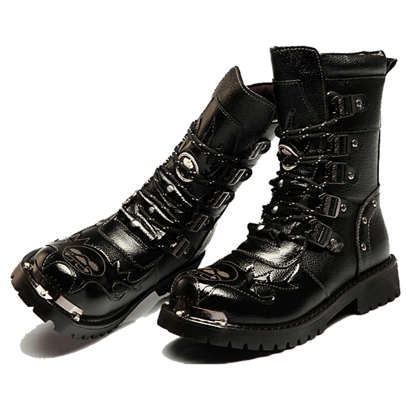 Мужские армейские ботинки, нов – обзор и цена Leatherwork Rivets