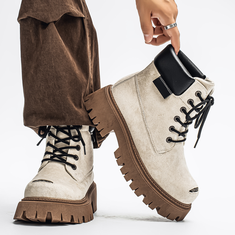 Классические высокие ботинки и – обзор и цена Leather Work Flats