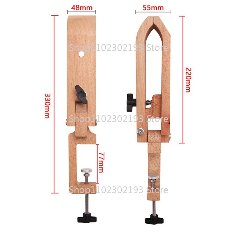 Складной деревянный зажим, рег – обзор и цена Leatherwork Clamp