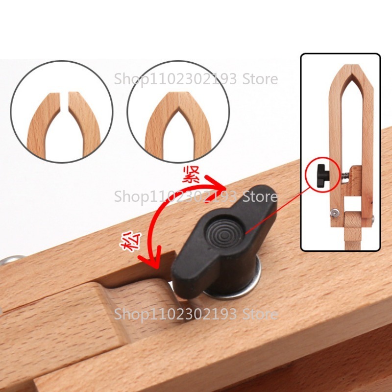 Складной деревянный зажим, рег – обзор и цена Leatherwork Clamp