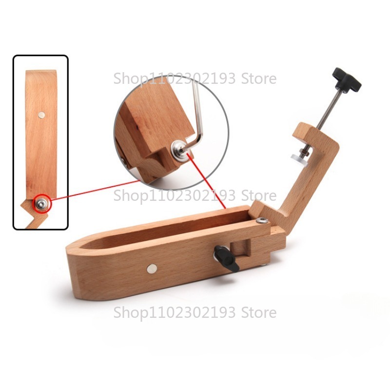 Складной деревянный зажим, рег – обзор и цена Leatherwork Clamp