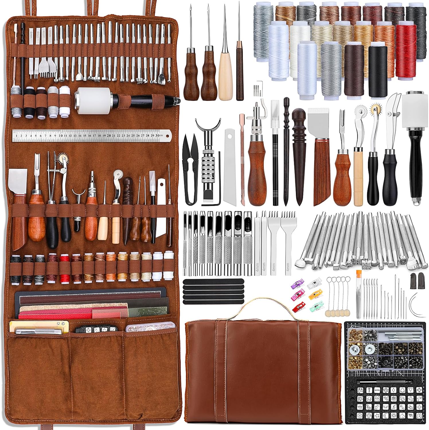 Набор инструментов для работы  – обзор и цена Leatherwork Tool Kit
