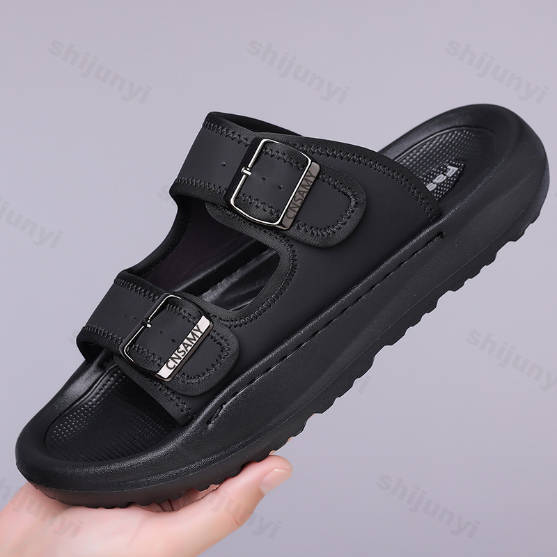 Мужские тапочки, лето 2024, ды – обзор и цена Leather Work Flats