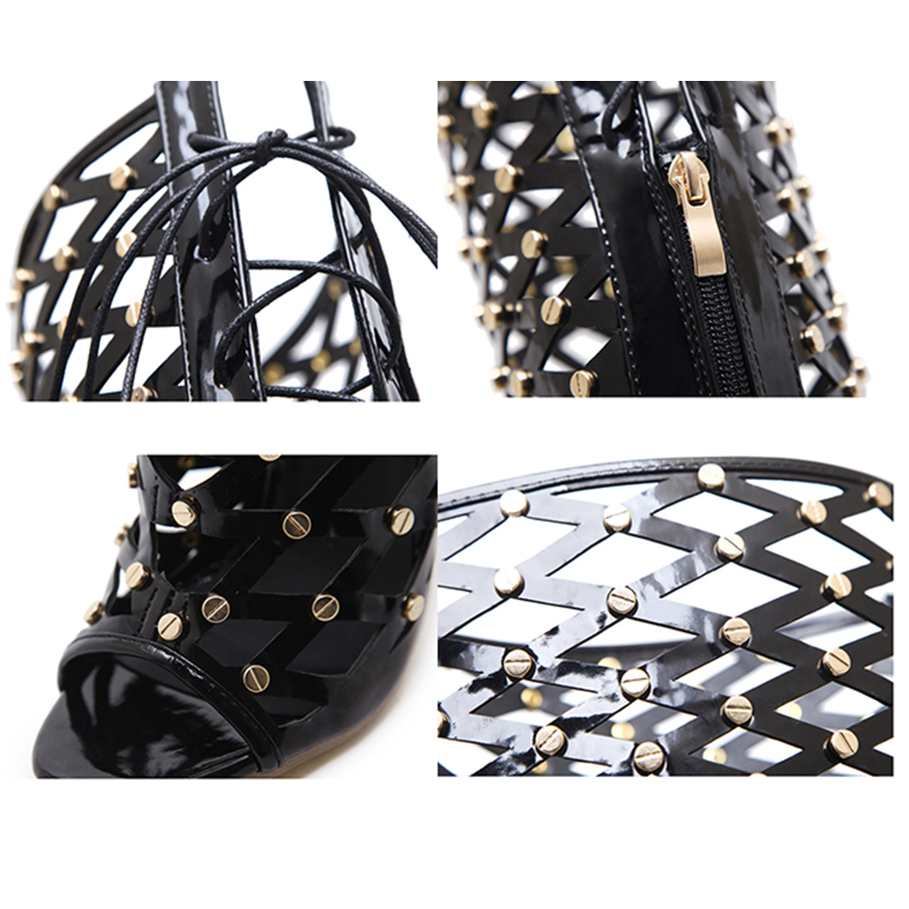 Женские весенне-летние новые б – обзор и цена Leatherwork Rivets