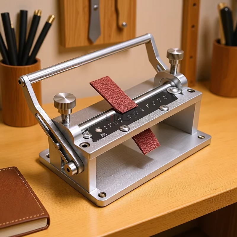 Ручной станок для снятия толщи – обзор и цена Leatherwork Machine