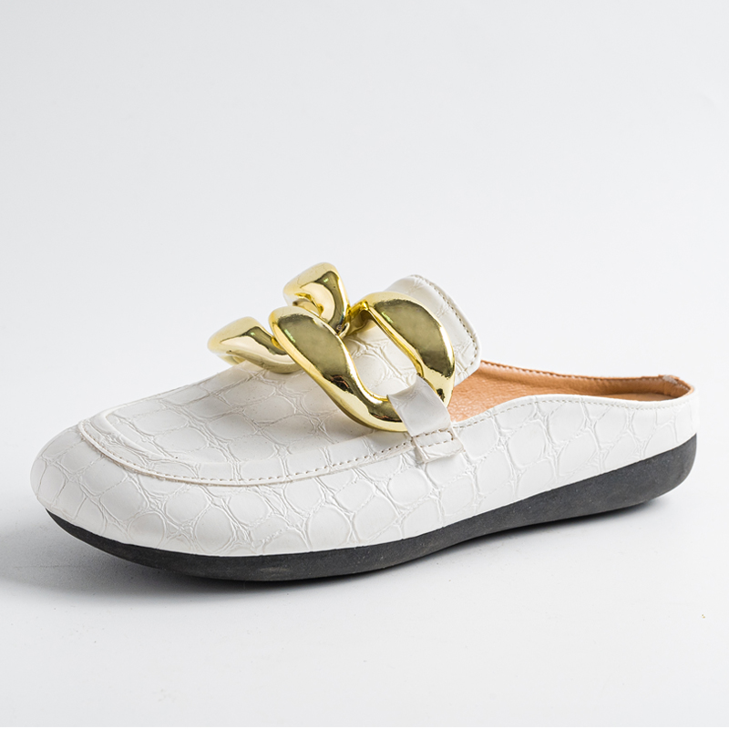 Модные женские тапочки больших – обзор и цена Leather Work Flats