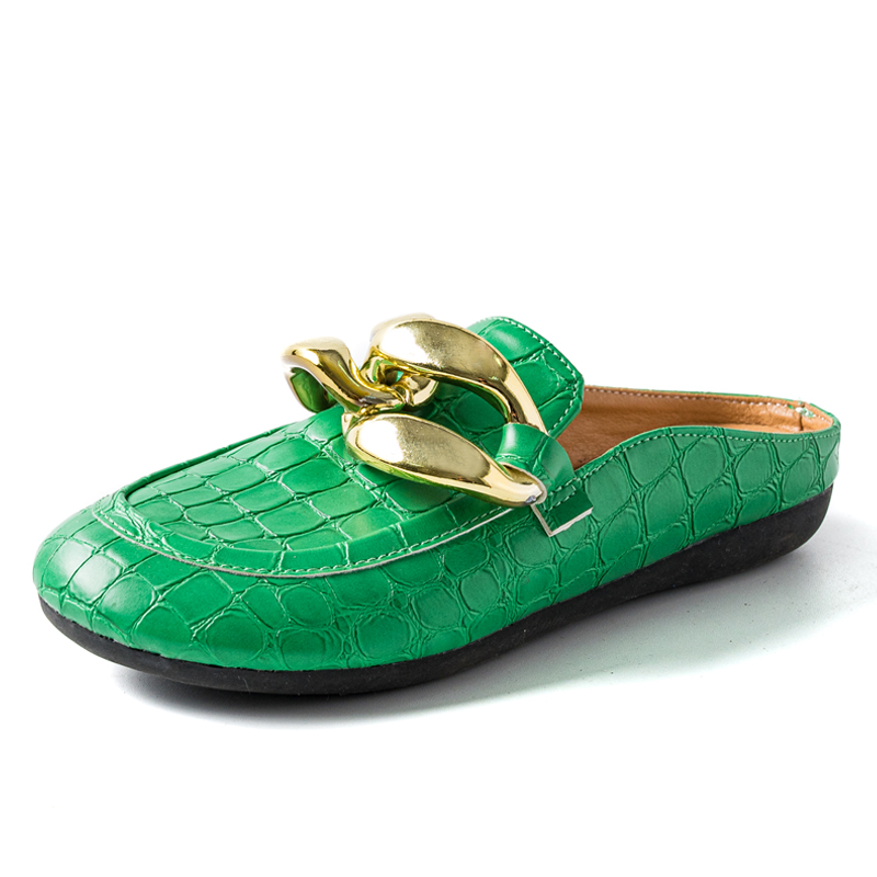 Модные женские тапочки больших – обзор и цена Leather Work Flats