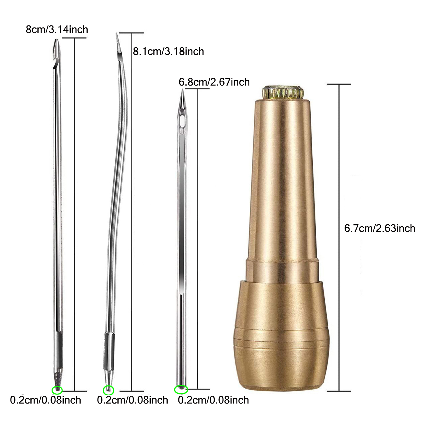 Набор для шитья кожи, игла для – обзор и цена Leatherwork Tool Kit