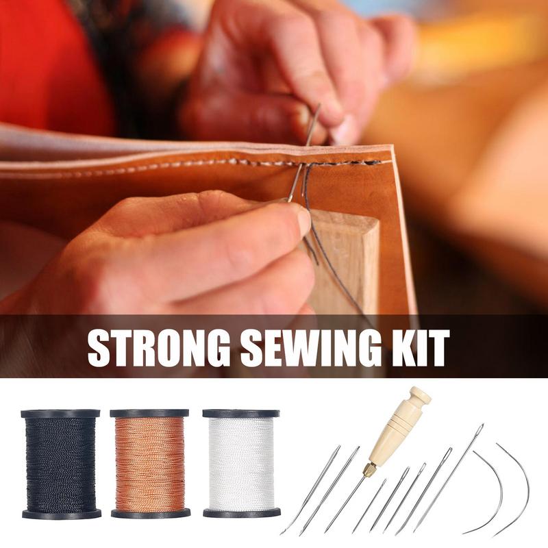 Набор для шитья кожи, сверхмощ – обзор и цена Leatherwork Tool Kit