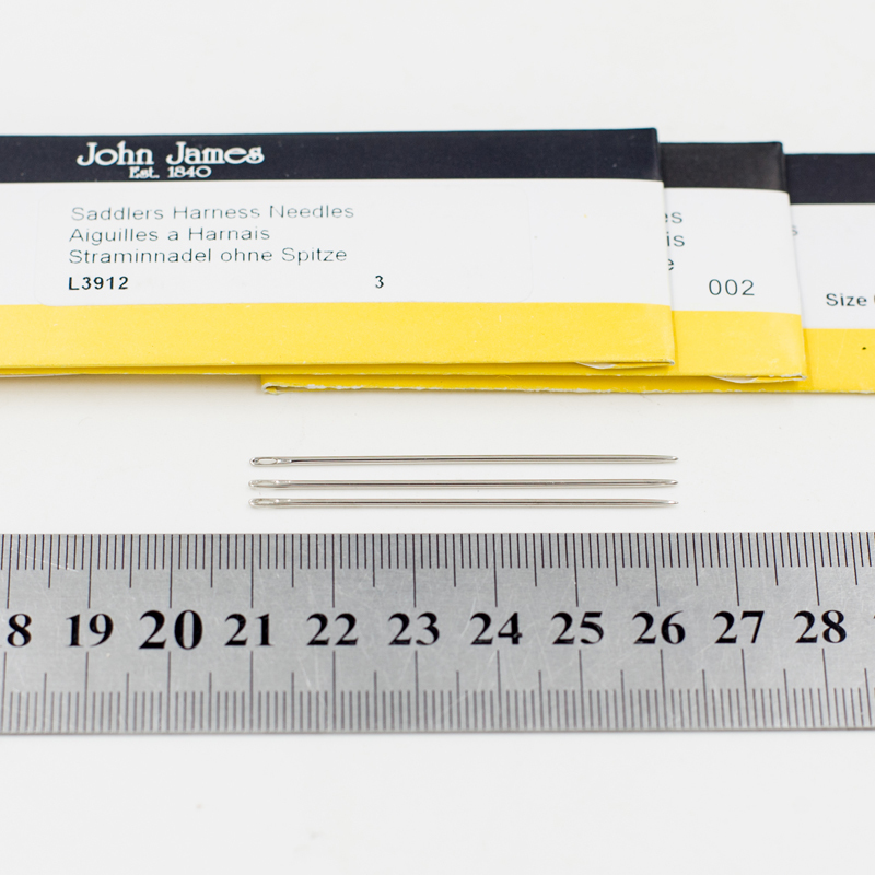 Ручная игла John James (Велико – обзор и цена Leatherwork Accessories