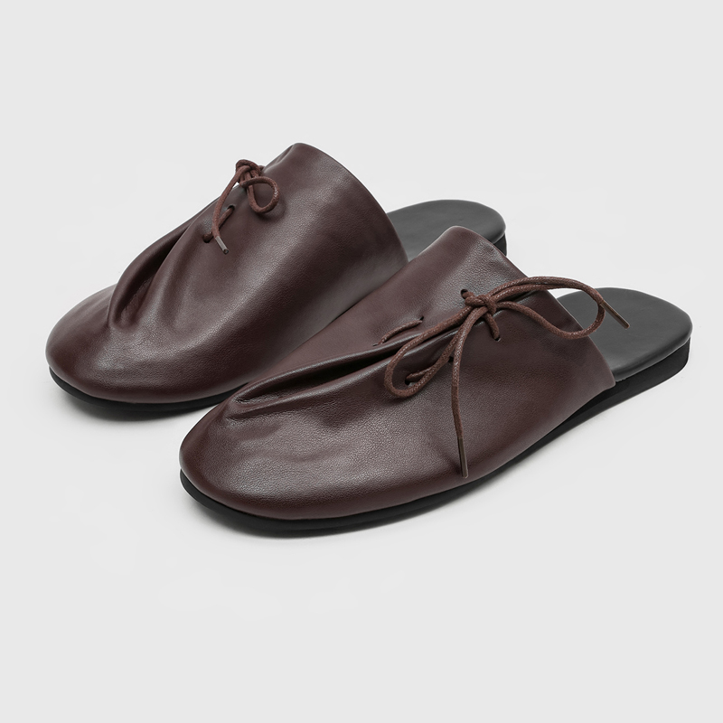 Новые модные удобные мужские п – обзор и цена Leather Work Flats