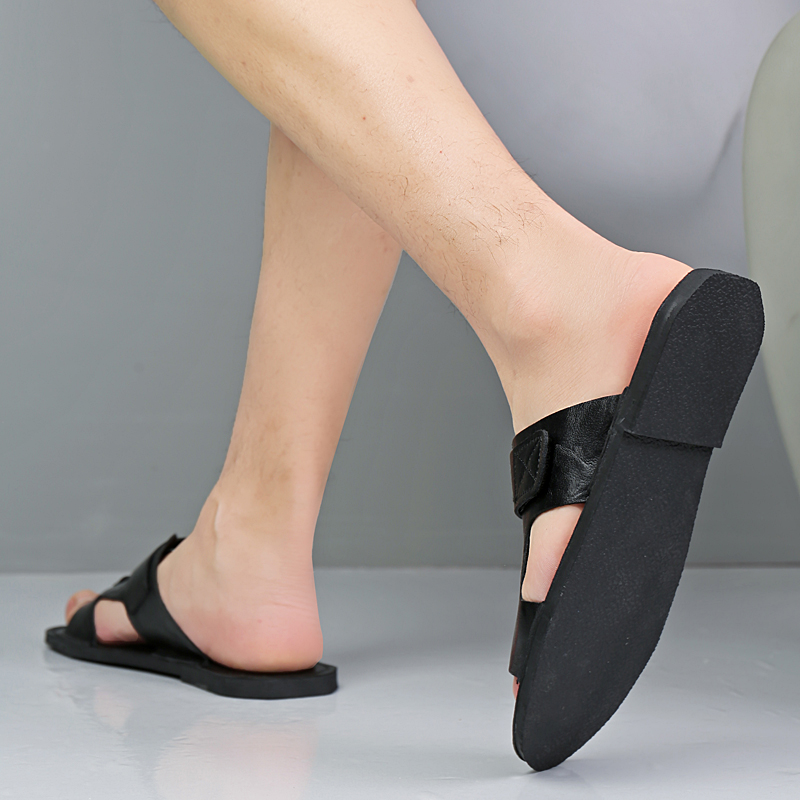 Мужские летние сандалии из нат – обзор и цена Leather Work Flats
